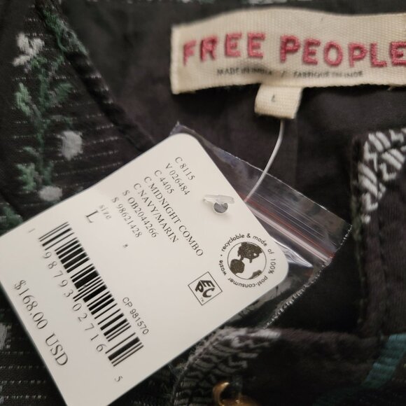 Free People Sorel Cottage Jacket Womens L Enchanting Medieval Vintage Victorian - Picture 5 of 8